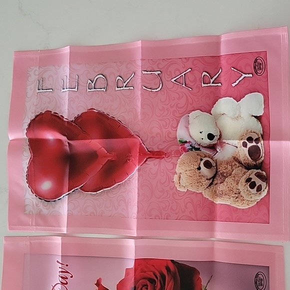 Mini garden flag valentines day - Picture 2 of 4